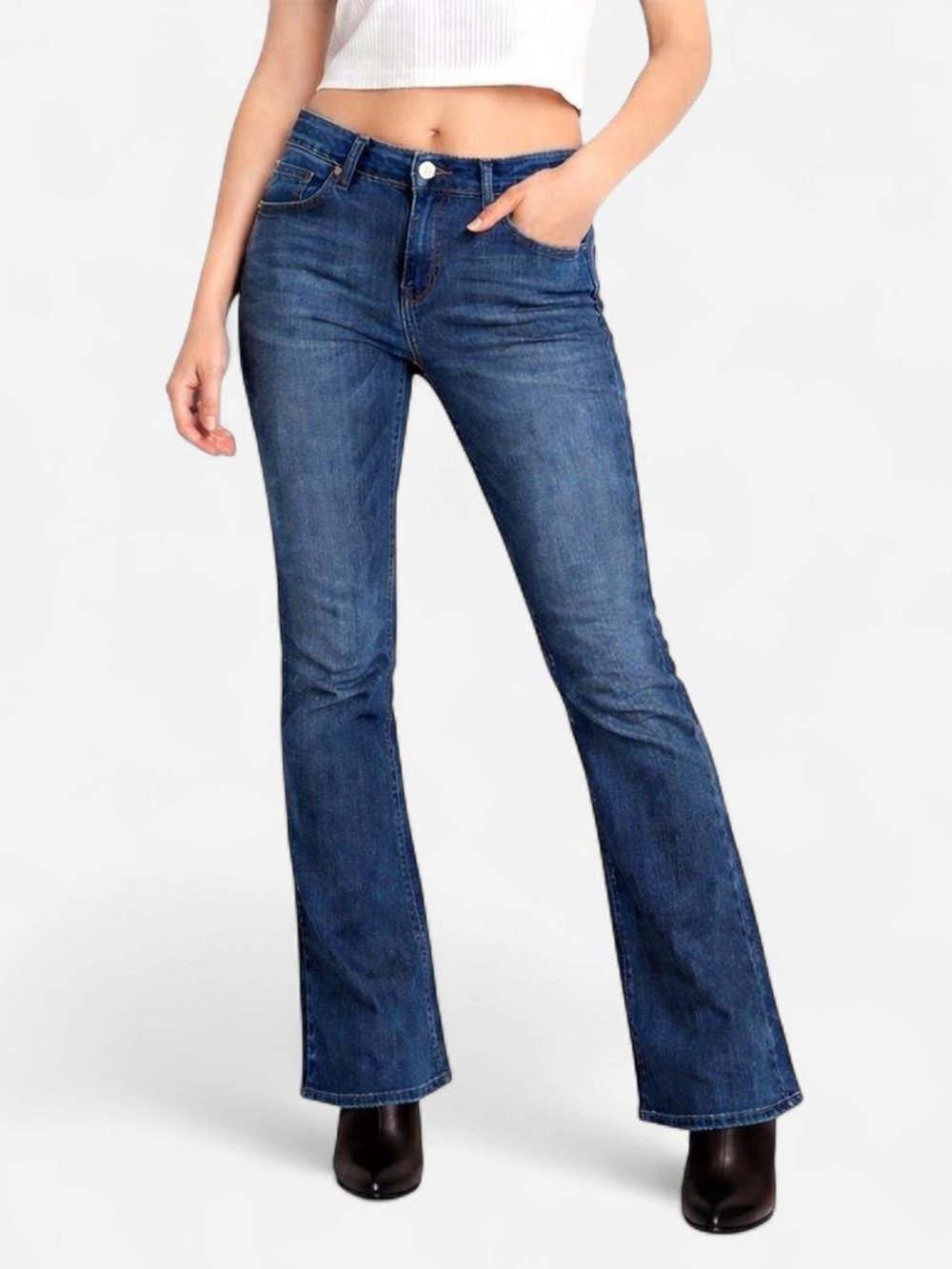 DKNY Jeans Soho Boot Bootcut Denim Women’s Size 2×30 Y2K Mid-Rise